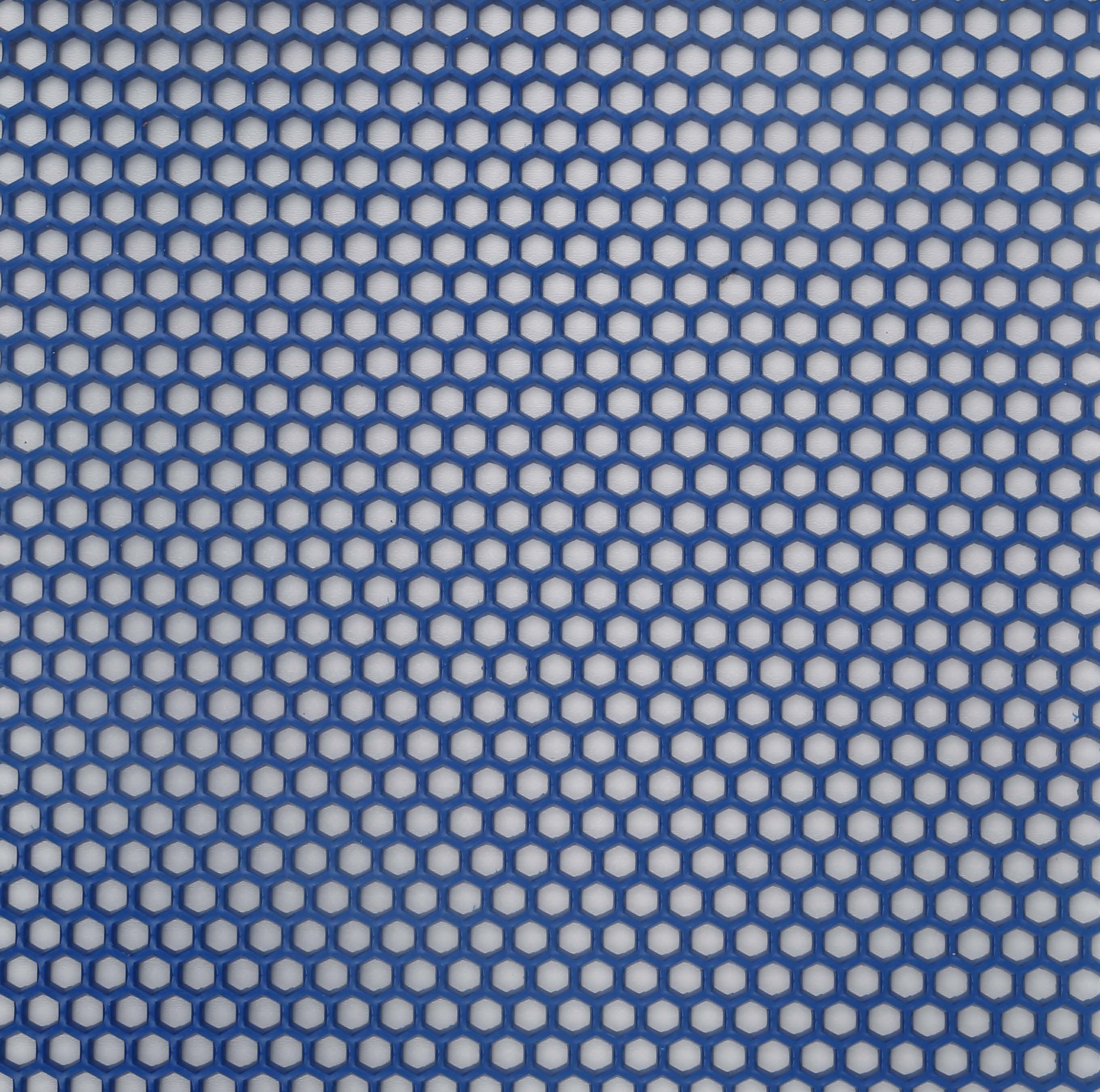 Covor pvc antialunecare Honeycomb verde, albastru 